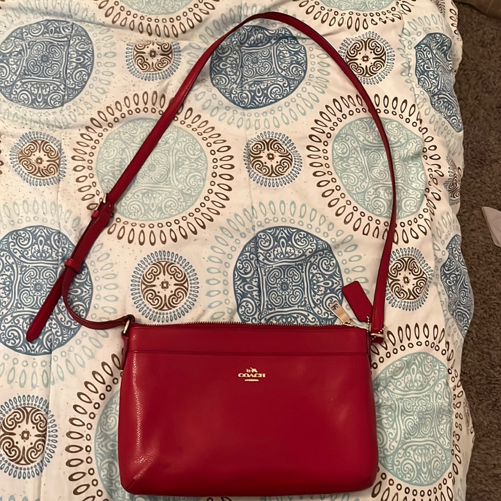 Coach red purse!
